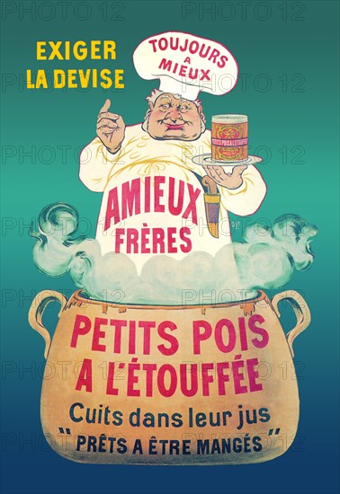 Amieux Freres - Petits Pois a l'Etouffee