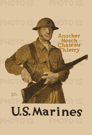 Another Notch, Chateau Thierry - US Marines 1917