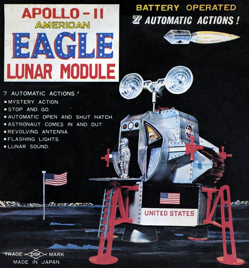 Apollo-11 American Eagle Lunar Module 1950