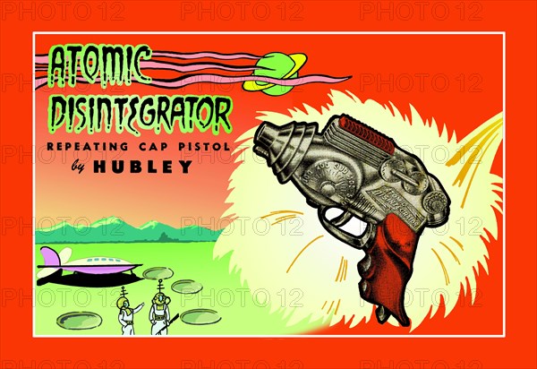 Atomic Disintegrator Repeating Cap Pistol 1950