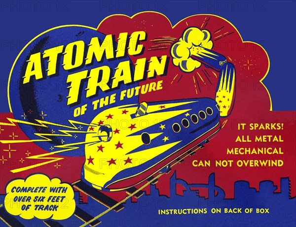 Atomic Train of the Future 1950