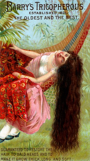 Barry's Tricopherous - Long Hair 1890