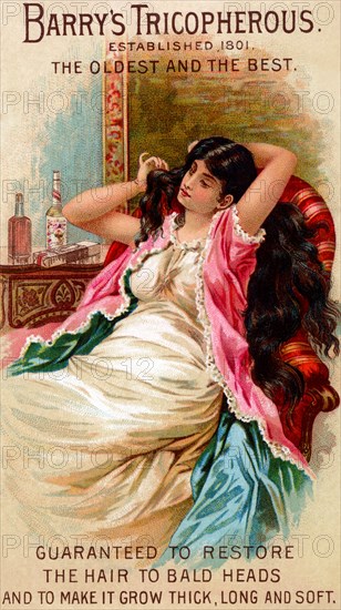 Barry's Tricopherous - Long Hair 1890