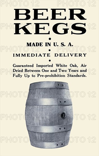 Beer Kegs 1933