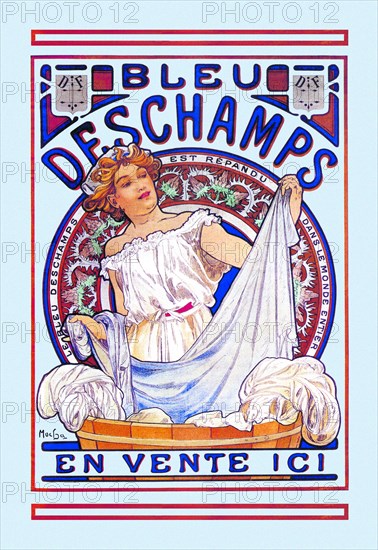 Bleu Deschamps en Vente Ici 1897