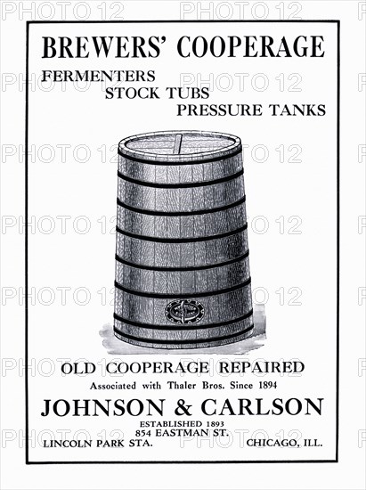 Brewers' Cooperage 1933