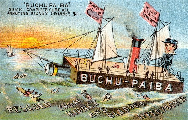 Buchu Paiba Quick Complete Cure All 1890