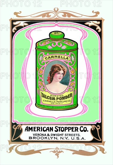 Carnella Talcum Powder 1900