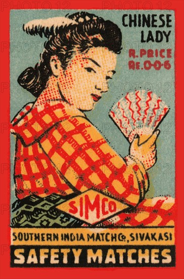 Chinese Lady Safety Matches