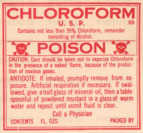 Chloroform 1920