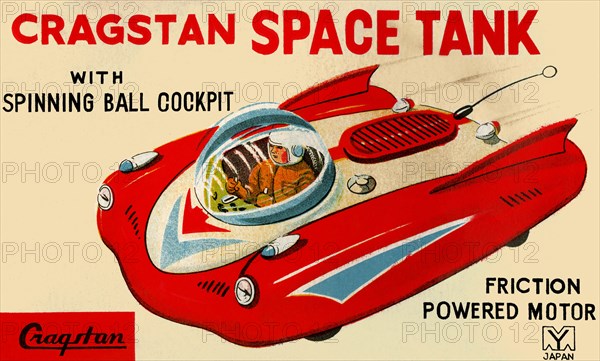 Cragstan Space Tank 1950