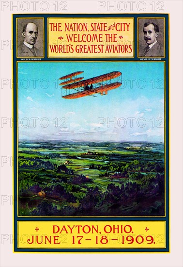 Dayton, Ohio Welcomes the Wright Brothers 1900