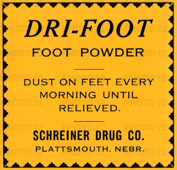 Dri-Foot Foot Powder 1920