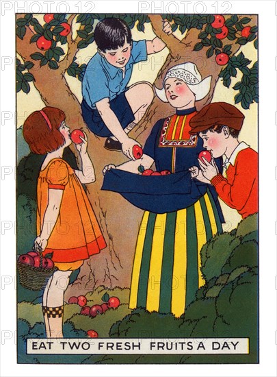 Eat Two Fresh Fruits a Day 1926