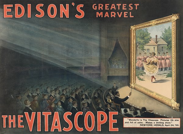 Edison's greatest marvel--The Vitascope 1896