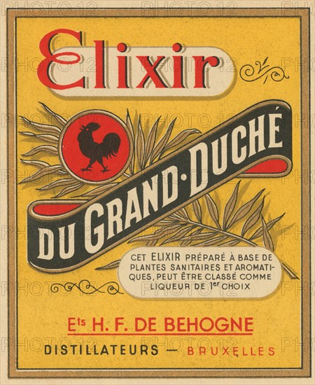 Elixir du Grand - Duche 1920