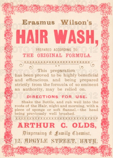 Erasmus Wilson's Hair Wash