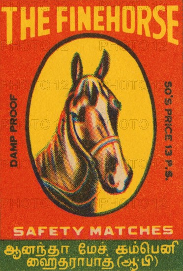 Fine Horse Safety Matches