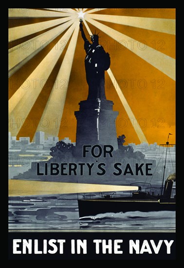 For Liberty's sake, enlist in the Navy 1917