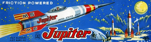 Friction Powered Jupiter M-5 1950