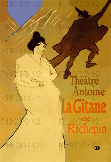 Gitane de Richepin: Theatre Antoine 1899