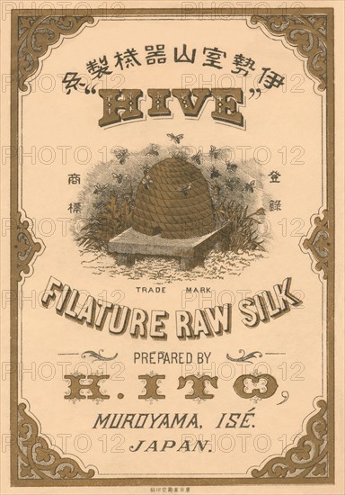 Hive Filature Raw Silk by H. Ito 1891