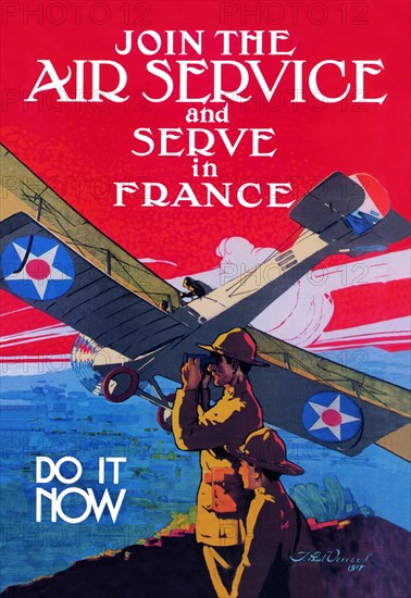 Join the Air Service and Serve in France