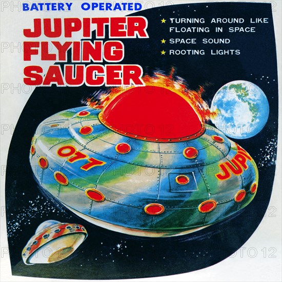 Jupiter Flying Saucer 1950