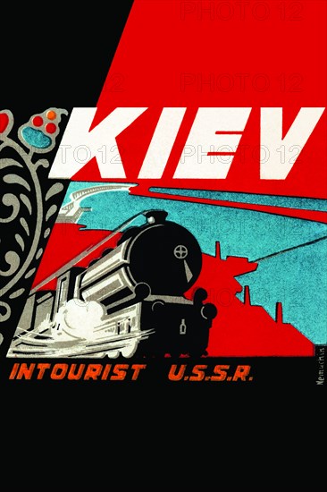 Kiev - Intourist U.S.S.R.