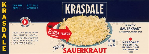 Krasdale Fancy Sauerkraut