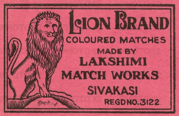 Lion Brand Coloured Matches