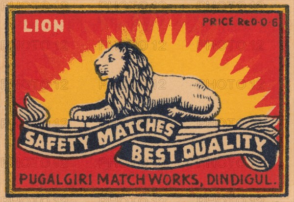 Lion Safety Matches Best Quality