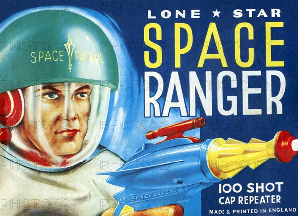 Lone Star Space Ranger 100 Shot Cap Repeater 1950