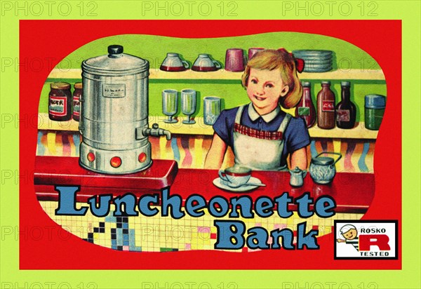 Luncheonette Bank 1950