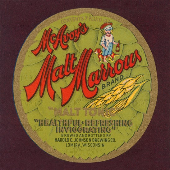 McAvoy's Malt Marrows "Malt Tonic"