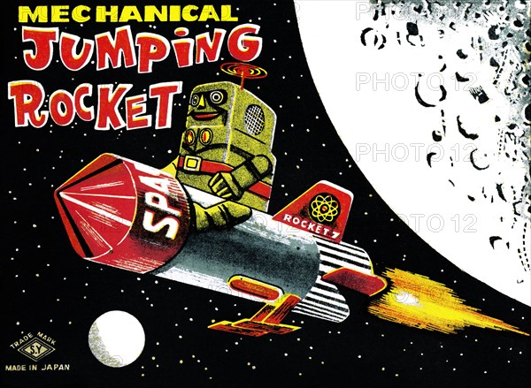 Mechanical Jumping Rocket 1950