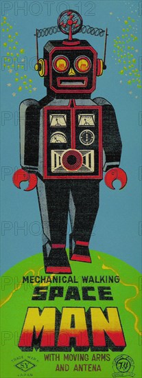 Mechanical Walking Spaceman 1950