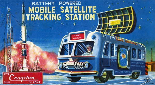 Mobile Satellite Tracking Station 1950