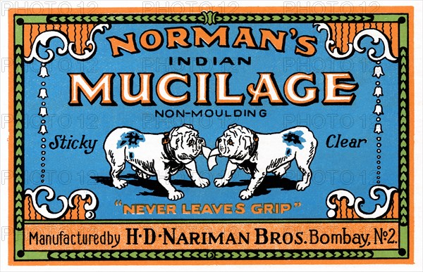Norman's Indian Mucilage