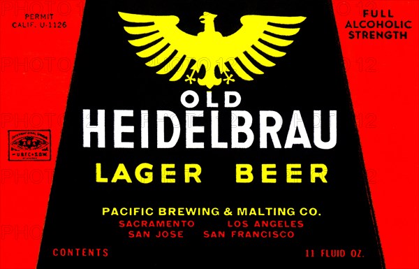 Old Heidelbrau Lager Beer