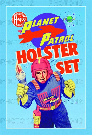 Plantet Patrol Holster Set 1950