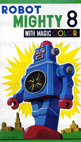 Robot Mighty 8 with Magic Color 1950