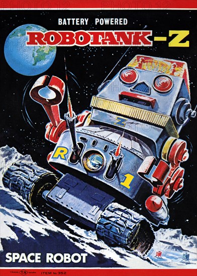 Robotank-Z Space Robot 1950