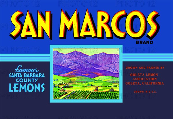 San Marcos Brand Lemons