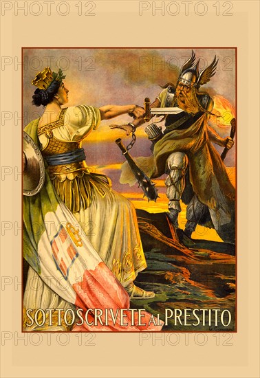 Sottoscrivete al Prestito 1917