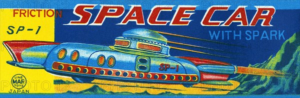 SP-1 Friction Space Car 1950