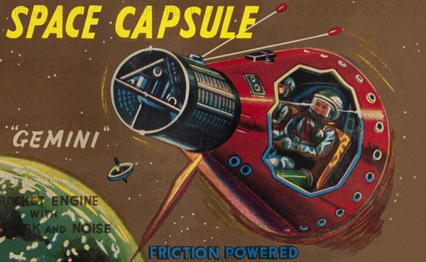 Space Capsule Gemini 1950