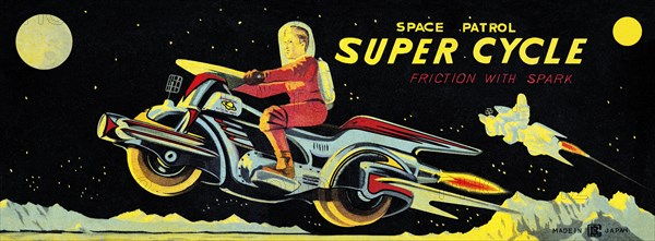 Space Patrol Super Cycle 1950