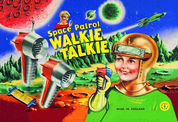 Space Patrol Walkie Talkie 1950