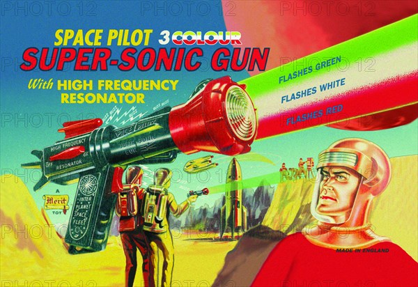 Space Pilot Super-Sonic Gun 1950